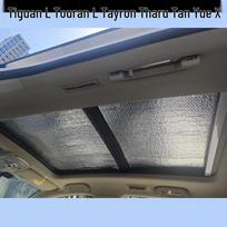 Panoramic Sunroof Sunshade for Tiguan L, Touran L, Tayron, Tharu, Tayron X – Heat Insulation & Sun Protection Curtain 21 models Qiantu Yue sunroof 2 pieces