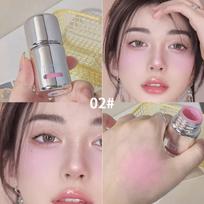 Huatang Lightweight Translucent Nude Liquid Blush - Long-Lasting, Natural Color, Low Saturation, Natural Development