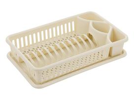 Suszarka Do Naczyń Plastikowa Lux Kremowy -Ben