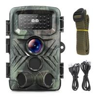 IP54 Waterproof Infrared Wildlife Trail Camera Motion Activated Wildlife Camera  Game Tracking žalia