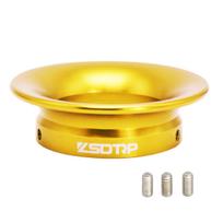 ZSDTRP Carburetor Wind Horn Cup Motorcycle Carburetor Air Filter Wind Cup Horn Cup 38mm 42mm for Dellorto PHBL PHBH Carb 38mm Gold