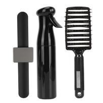 Detangling Curved Vent Brush Spray Bottle Hair Clip Pin Wristband Holder Beard Hair Styling Tool