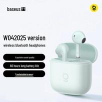 Baseus W04 Semi-in-ear True Wireless Bluetooth Earbuds mėtų žalios spalvos