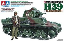 Tamiya Military Miniature Series 389 French Light Tank H39 Plastic Model Kit 35389 1/35 No. (Tank)