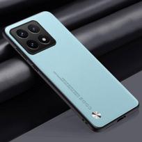 For Xiaomi Mi 14T Pro Mi14T Case Luxury PU Leather Phone Case For Xiaomi 14T Pro 5G Xiaomi14T Back Cover TPU Silicone Protection For Xiaomi 14T dangaus mėlyna spalva