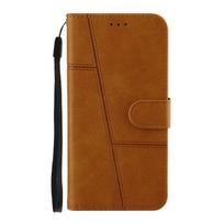 For Tecno Pova Slim Case Flip Wallet Book Cover on For Coque Tecno Pova slim / Spark Slim Leather Protection Phone Case Fundas Tecno Pova Slim geltona