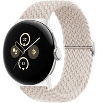 Braided Solo loop for Google pixel 3 4 2 band Accessories Smartwatch Elastic Adjustable Nylon correa bracelet Pixel Watch Strap For Pixel watch žvaigždė