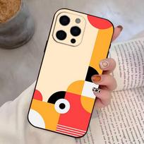 Minimal Bauhaus Pattern  Phone Case Silicone Soft For IPhone 17 16 15 14 13 12 11 X XR Plus Pro Max Plus iPhone17PRO