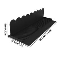 Kitchen Sink Splash Guard Silicone Suction Cup Sink Splash Guard Behind Faucet For Home Hotel Restaurant Apartment Businesses juoda