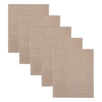 Custom Fit BBQ Mats Non-Stick Grilling Pads Cooking Outdoors Customizable Cooking Mats Cuttable Grilling Mats For Grill