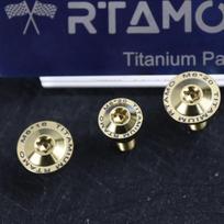 RTAMO M6 Titanium Front Fender Bolts for  Brembo MCS Pump Suzuki GSX1000 Fairings Specialized Step Bolts M6X16X12.5S