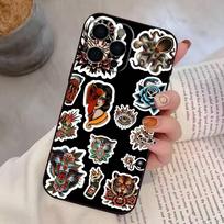 Old T-traditional Phone Case Silicone Soft For IPhone 17 16 15 14 13 12 11 X XR Plus Pro Max Plus iPhone12PRO