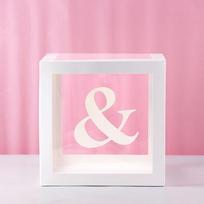 Elegant Number Letter Transparent Balloon Boxes For Creative Party Decor And