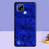 Blue Rose Art Case For Realme GT 6 6T GT 7 Pro C75 C67 C61 C55 C53 C51 C21Y C25S 10 11 12 13 14 Pro Plus Realme 12 Pro