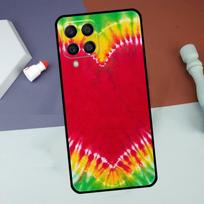 Heart Tie Dye For Samsung Galaxy M16 M15 M35 M55 M14 M34 M54 M13 M23 M33 M53 M31 M51 M20 M12 M52 M06 Case Samsung M51