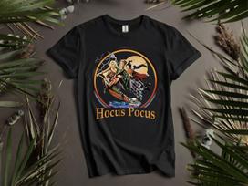 Hocus Pocus Halloween Poster T-Shirt Mens Womens Tees Top T Shirt Mens Womens Tees Top Men Women Unisex Tshirt K994 XL