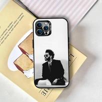 The Weeknd Minimalist Poster Phone Case For iPhone 17,16,15,14,13,12,11 Plus,Pro Max,XS,Colored Silver Plated Inside Cover iPhone12