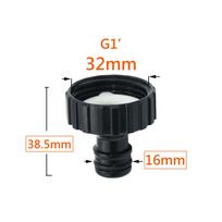 Garden Hose Quick Connector 4/7 8/11 1/2 3/4 1  Stop Water Connector Garden Watering Pipe Coupler Drip Irrigation System Fitting
