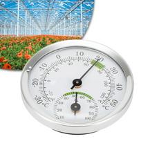 Offices Workshops Monitor Indoor Analog Thermometer Hygrometer Compact Houses Mini Household Wall Mounted Humidity China Mainland