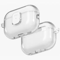 Etui Uniq Glase Pro Do Airpods Pro 3 Lock Case Przezroczysty