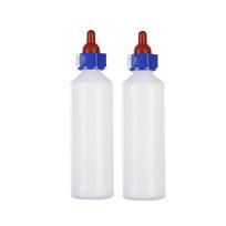 Premium-2Pcs 500Ml Calf Nursing Feeder Bottle With Nipple Milk Feeder Feeding Bottles,Farm Goat Calf Sheep Milk Livestock Tools