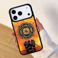 Fire Rescue Department Mobile Phone Case for IPhone 17 AIR 16pro Max 15 14 13 12 11 Bumper Cover iPhone 12 mini