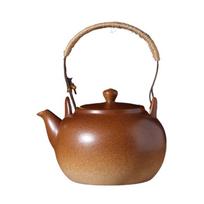 Ceramic Stove High-temperature Resistant Ceramic Teapot Home Kung Fu Tea Set Accessories Lifting Beam Pot raudona
