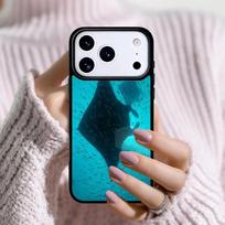 Animal Manta Ray soft Phone Case For Apple iPhone 17 Air 16E 15 14 Plus 13 12 11 Pro Max Mini Funda Cover iPhone 15 Pro Max