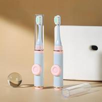 Useful Plastic Travel Toothbrush Oral Cleaning Lightweight Foldable Toothbrus Dental Oral Care Soft Bristle Toothbrush for mėlyna