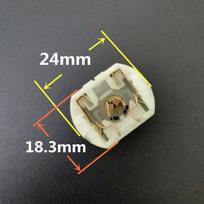 Car Door Lock Rearview Mirror Motor Carbon Brush Holder For FC280 PTC Plastic Rear Bearing Cover Part