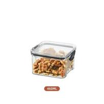 460-1800ml Rinkiniai Virtuvės Sukraunamas Sandarus Indas Plastikinė Maisto Laikymo Dėžutė Grūdų Talpykla Butelis Džiovintų Vaisių Arbatos Laikymo Konteineriai