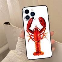 Animal Lobster Classic Phone Case For iPhone 16 15 14 13 11 12 17 Pro Max mini 15 16 Plus 16e 17 Air Cover Coque iPhone 14