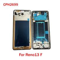 Middle Frame For Oppo Reno13 F For Reno 13F CPH2699 5G LCD Front Frame Housing Bezel With Side Button Repair Parts juoda