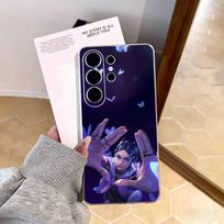 Popular V-Valorant C-Clove Phone Case For Samsung S25,S24,S21,S22,S23,S30,Ultra,S20,Plus,Fe,Note,10,9,5G Transparent Cover Samsung S25Plus