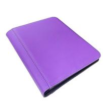 112 Toploaders Toploader Binder PU Cards Colletction Album Game Card Album  Sport Cards violetinė
