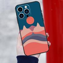 Cat Mount Fuji Japan Landscape Phone Case For iPhone 16 Pro Max 13 12 Mini 11 14 Pro Max XR 16 Plus 16e 15 Pro Back Cover iPhone 16e