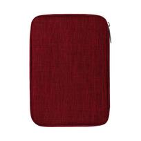 Watchband Box For Apple watch Band Series 9 8 7 5 6 se ultra 2 Organizer Holder Bag Storage Case for Galaxy watch 6 5 4 3 Strap raudona