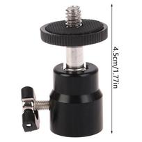 Lightweight Aluminum Alloy Camera Tripod LED Light Flash Tripod Bracket Holder Mount 1/4 Hot Shoe Adapter Cradle Ball Head juoda