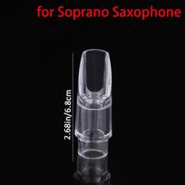 Transparent Sax Mouthpiece Alto/Soprano Saxophone Professional Mouthpiece For Sax Playing Jazz Music Sax Music Instruments Parts as the picture