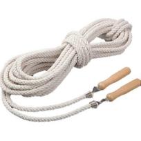 Skipping Rope, 22.9ft Long Jump Rope with Wooden Handle, Best Team Group Double Dutch Jump Rope for School Sport and Outdoor Activity