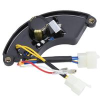 Black AVR ABS Automatic Voltage Regulator Durable Generator Replacement Part for 5-6.5KW Generator
