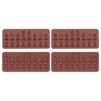 Heat Conduction Chess Shape Silicone Mold Chess Piece Silicone Mold  Chocolate Candy  Fondant ruda