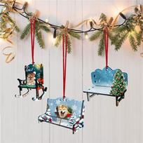 ABBY-8 Pcs Sublimation Blank Beach Chair Decor Double-Sided Sublimation Beach Blanks Chair Ornament (White,NONE) balta
