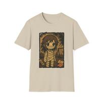 Unisex Softstyle Sad Mummy Girl T-Shirt Mens Womens Tees Top -  Haunted, Streetwear S