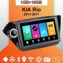 Automobilio radijas Android Auto Carplay, skirtas KIA Rio 2011-2017 Multimedijos grotuvo galvos blokas Stereo GPS navigacija BT WIFI 1+16GB 1+16GB