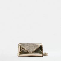 Fashion PVC Women's Crossbody Bags Luxury Party Evening Bags Simple Cell Phone Purse Mini Chain Female Envelope Handbags white