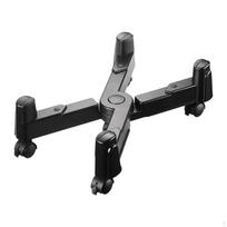 Computer Host Bracket Case Easy to Use with Caster Sturdy Movable Rack CPU juoda