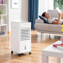 Nešiojamas evaporacinis oro kondicionierius - Airvecove - InnovaGoods - 5 L - 65 W - 3 greičiai balta