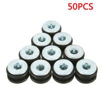 50PCS Motorcycle Rubber Grommets Bolt For Honda Yamaha Suzuki Kawasaki Fairing