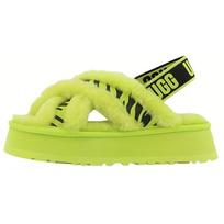 UGG DISCO Cross Slide Animalia Avikailio šlepetės Moteriškos Žalios 1128213-KLM 38